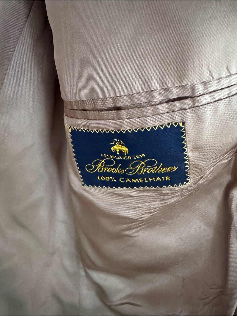 Brooks Brothers women’s camel hair blazer size 14 - Picture 5 of 13